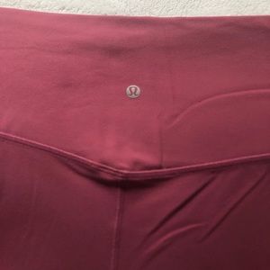 Rose pink lululemon leggings 28’’